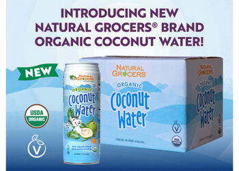 Natural Grocers® Expands Private-Label Beverage Line with 100% Pure Organic Coconut Water