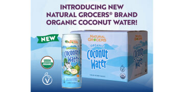 Natural Grocers® Expands Private-Label Beverage Line with 100% Pure Organic Coconut Water