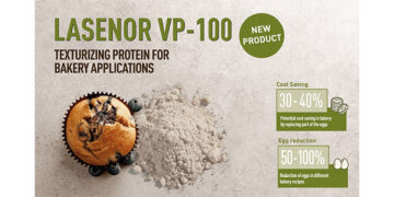 Lasenor Debuts New Texturizing Pea Protein That Reduces Egg Use in Muffins